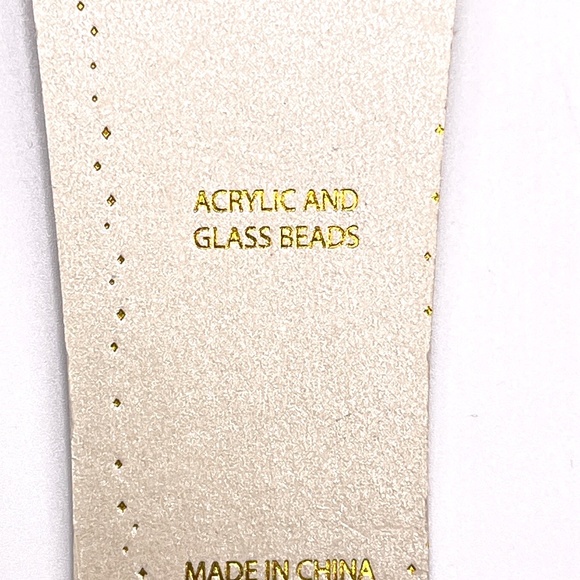 Eye Candy New Glass & Acrylic Black Blue Clear Beaded Collar Necklace - Picture 5 of 15